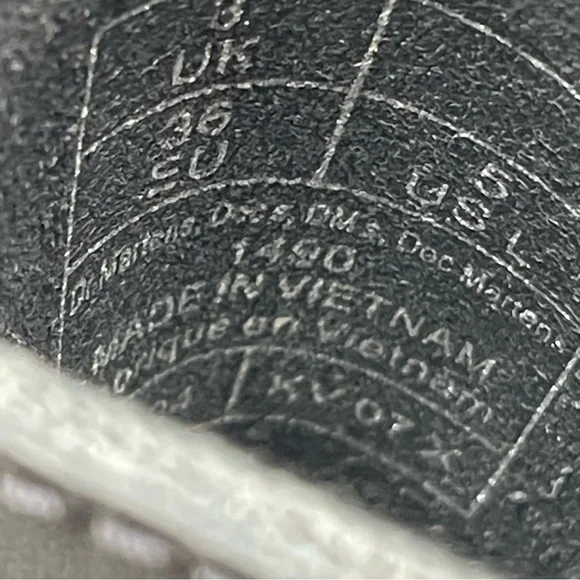 Dr martens 1490 Mystic Garden RARE Blue Floral Doc Martens - Picture 13 of 13